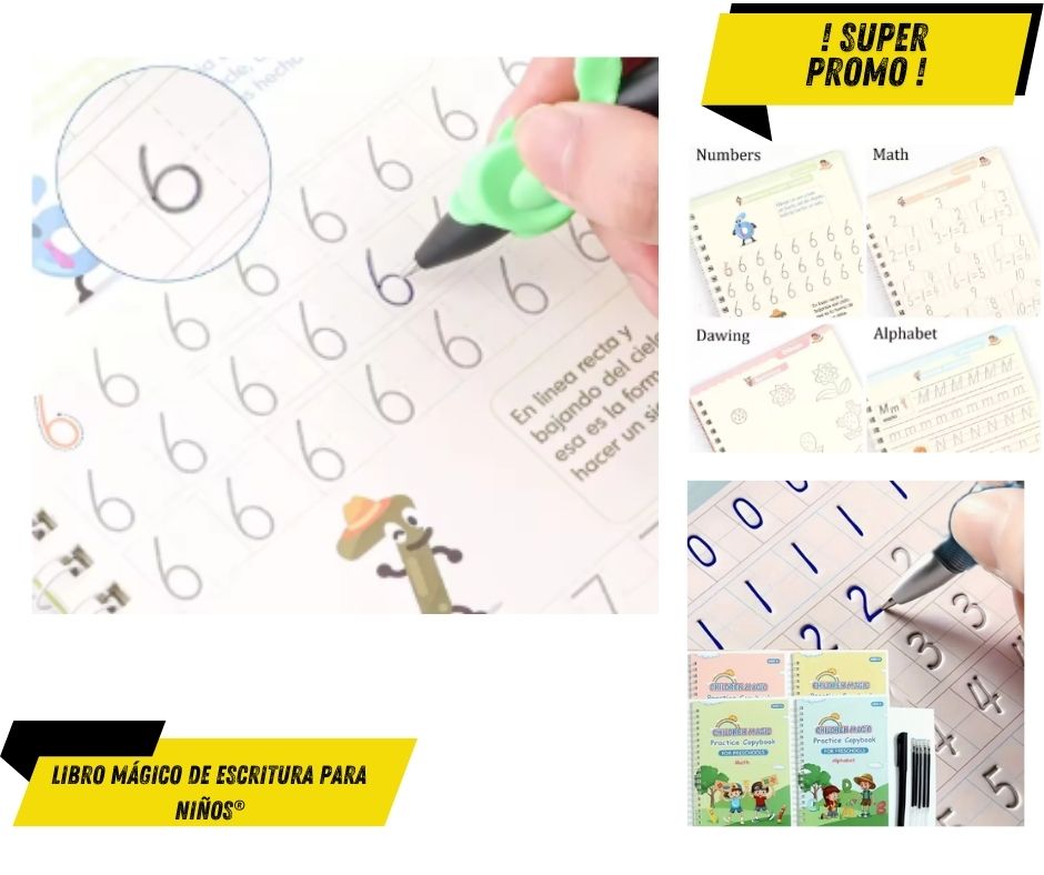 Miniatura 2 de Libro Mágico de Escritura para Niños®